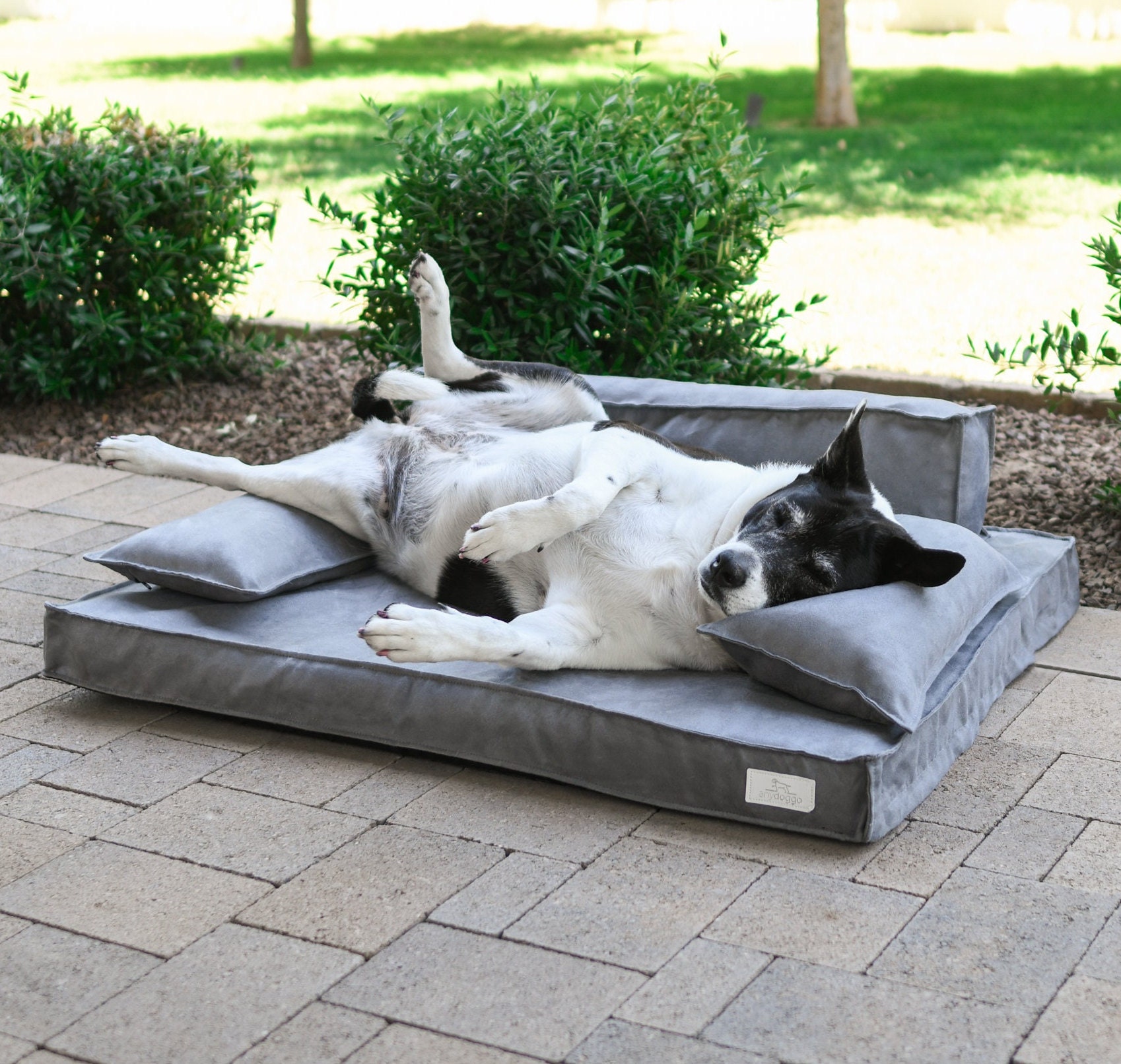 High End Luxury Orthopedic Memory Foam Dog Bed Water Etsy