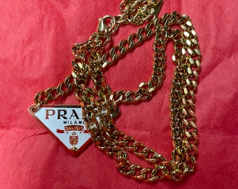 Prada Necklace - Etsy
