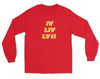 Kansas City Chiefs Super Bowl Championships Long Sleeve Shirt