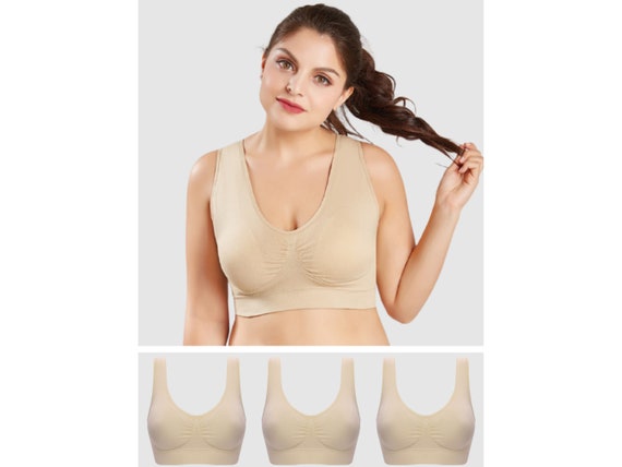 Women's 3 Pk Seamless Bralettes