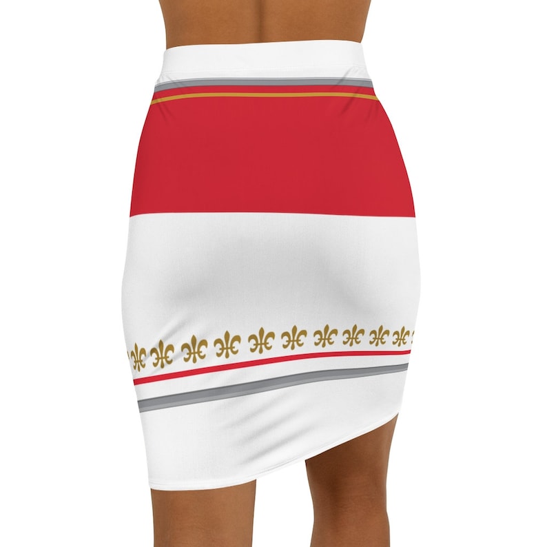 Artsy Skirts - Campbell's Soup Can Design | Warhol Inspired Pop-Art Pencil Skirt | Street Wear | Women's Skirt | Artist Skirt | Beachwear afbeelding 2