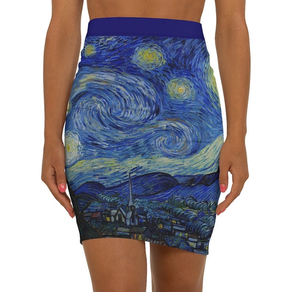 Starry Night Wrap Skirt