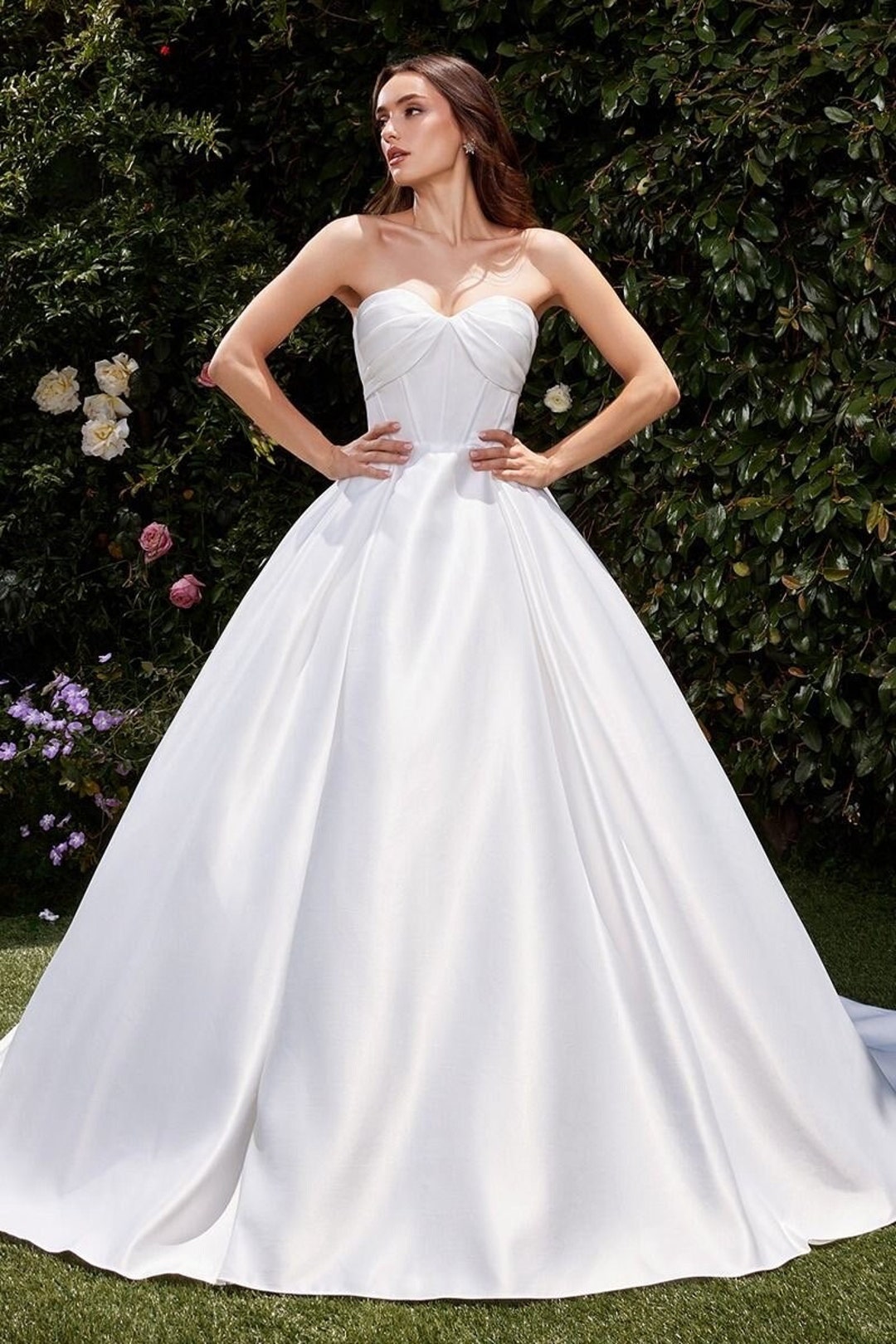 corset sweetheart neckline wedding dresses 1441