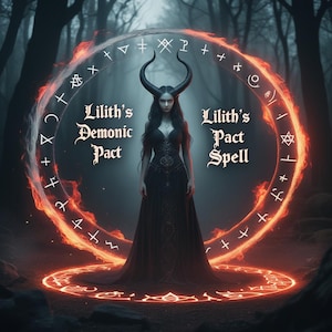 Lilith’s Demonic Pact Spell – Forbidden Black Magic Ritual for Power & Desire