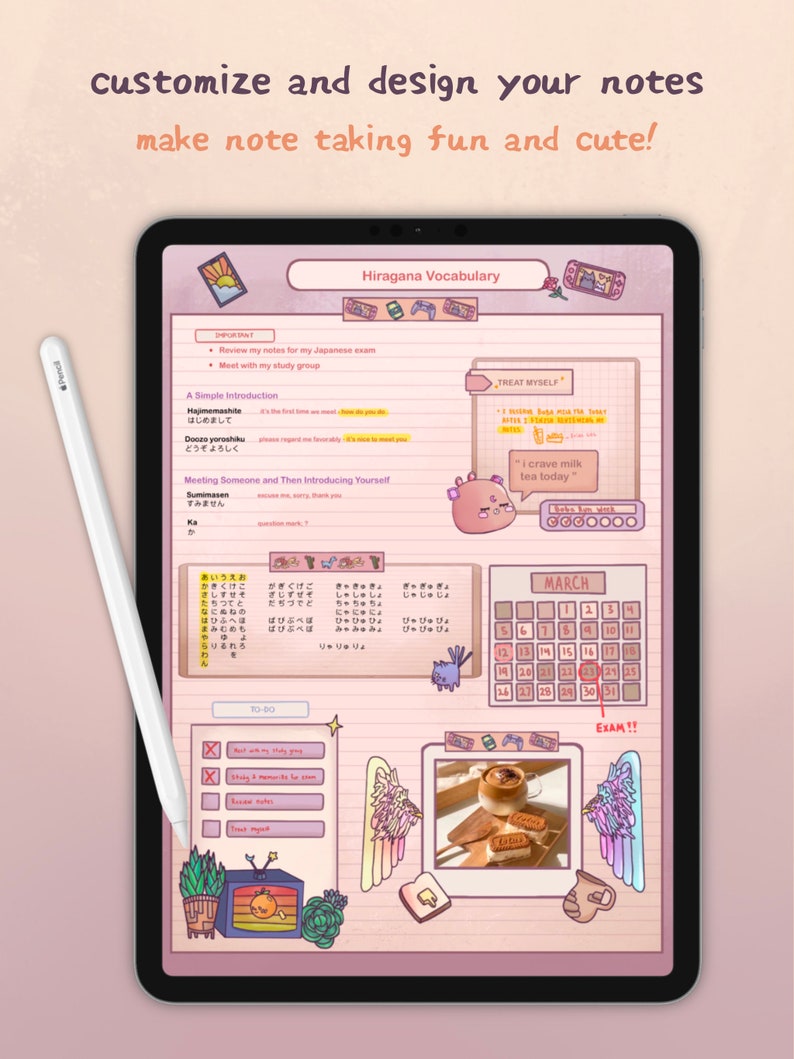Mutated Egg - Uber Cute Digital Notebook| for Goodnotes, Notability ...