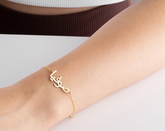 Arabic bracelet hotsell gold