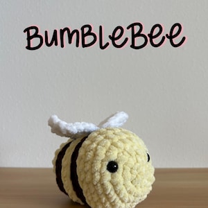Classic Crochet Bumblebee