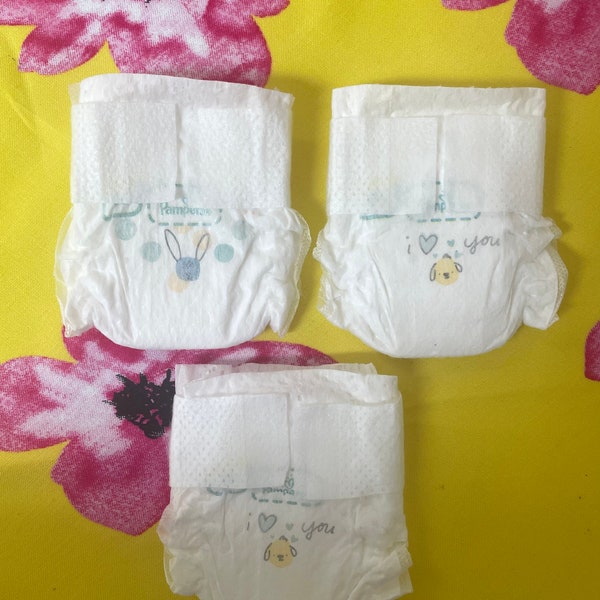 Preemie reborn dolls nappies, Silicone dolls nappies, reborn dolls diapers