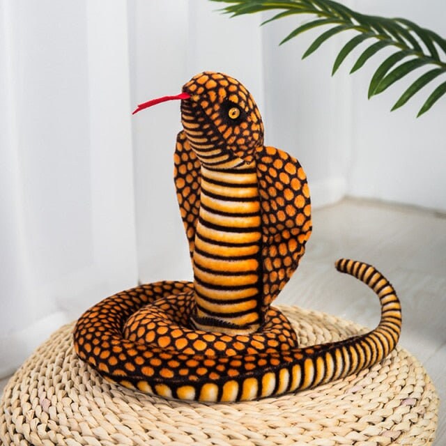 king cobra plush toy