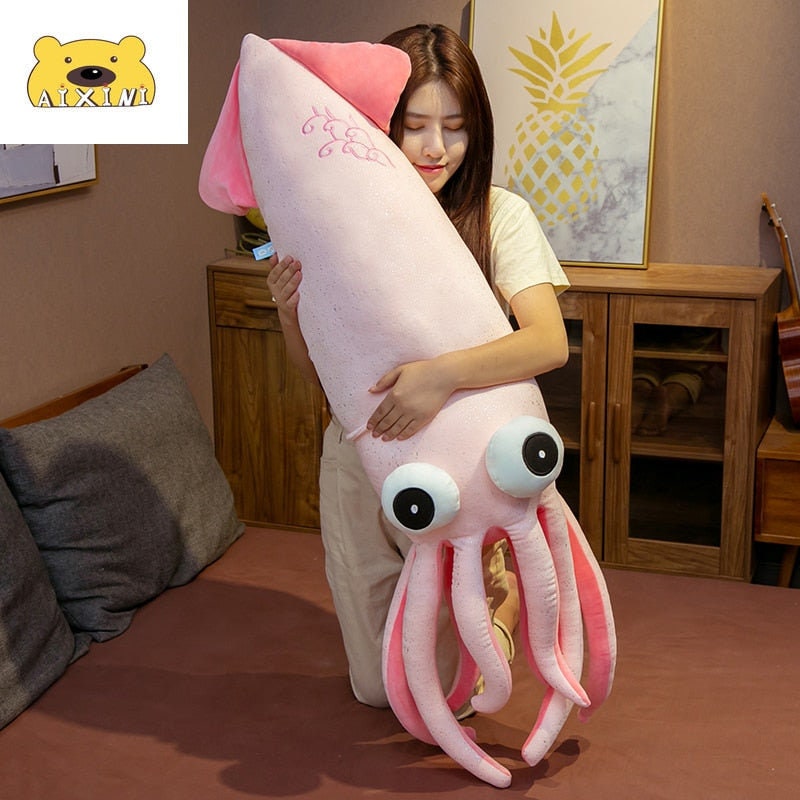 squid plush toy