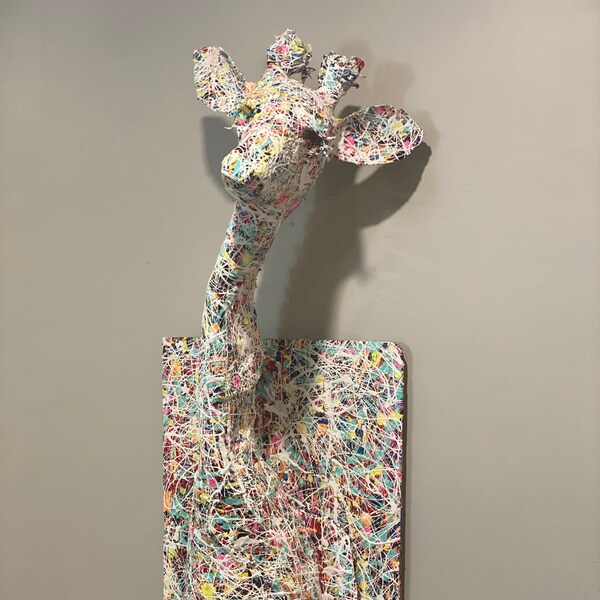 Paper Mache Wall Art Etsy