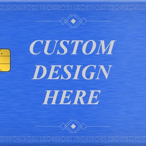 Tarjeta de crédito de metal diseñada a medida