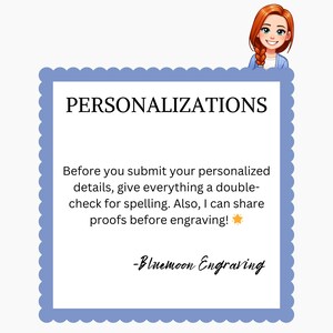 a person holding a sign that says personalized