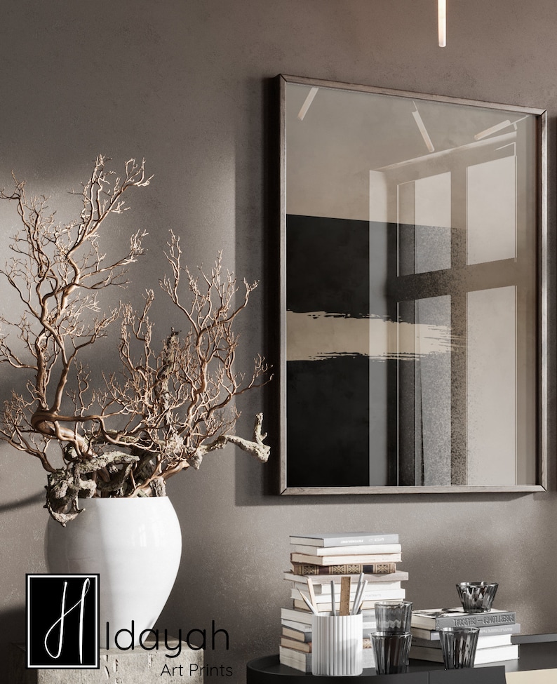 Kaaba Art Minimalist Wabi Sabi Poster Giclée Fine Art Abstract Macca ...