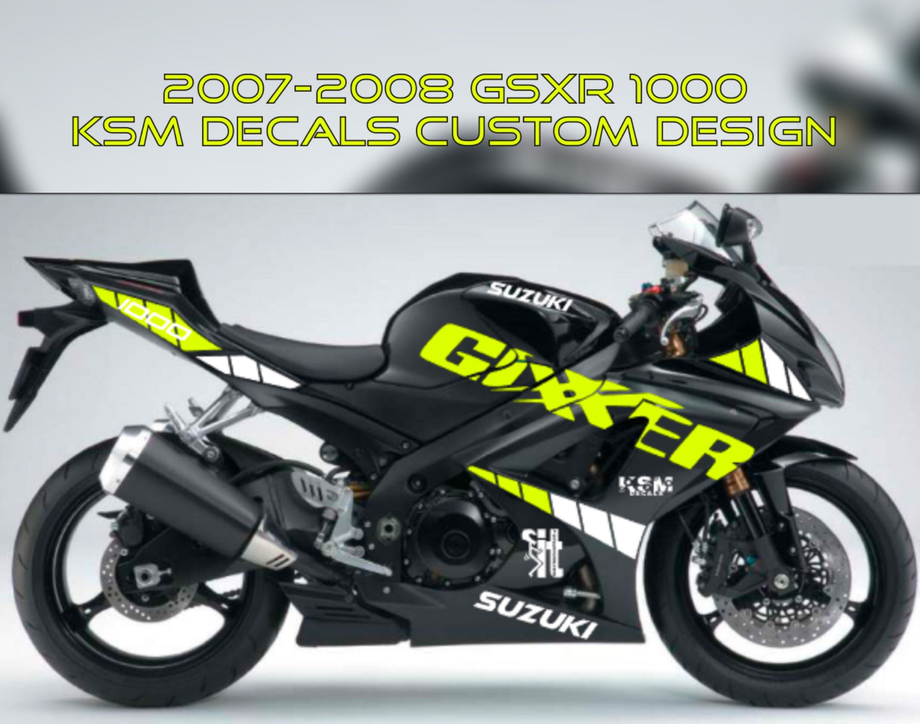 Suzuki Gsxr 1000 Decals -  Sweden