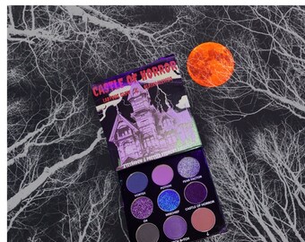 Castle of Horror eyeshadow and pressed pigments palette
