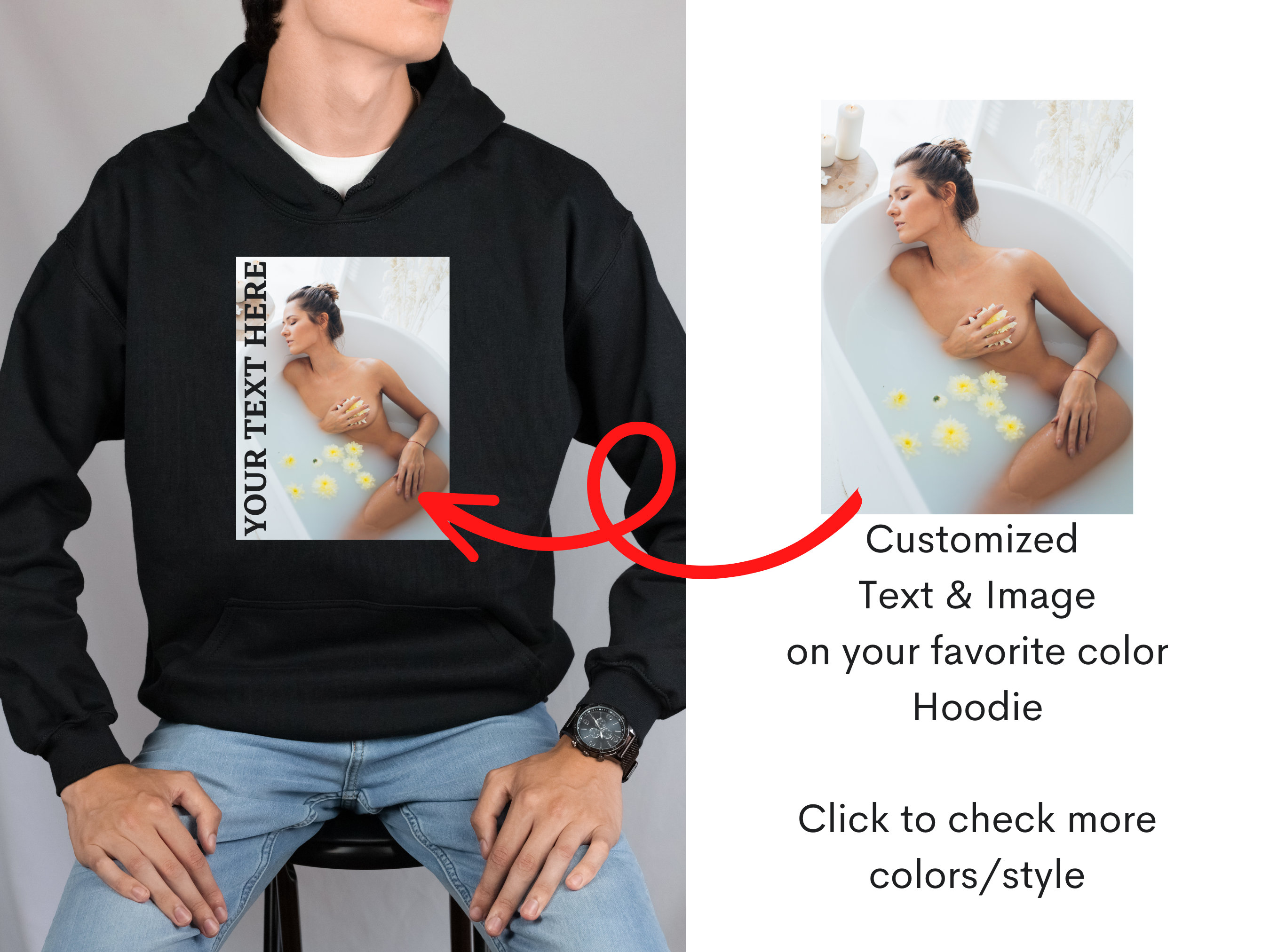 Playboy Hoodie Custom Etsy Canada