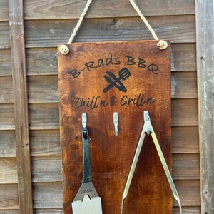 Bbq Tool Rack Etsy Australia