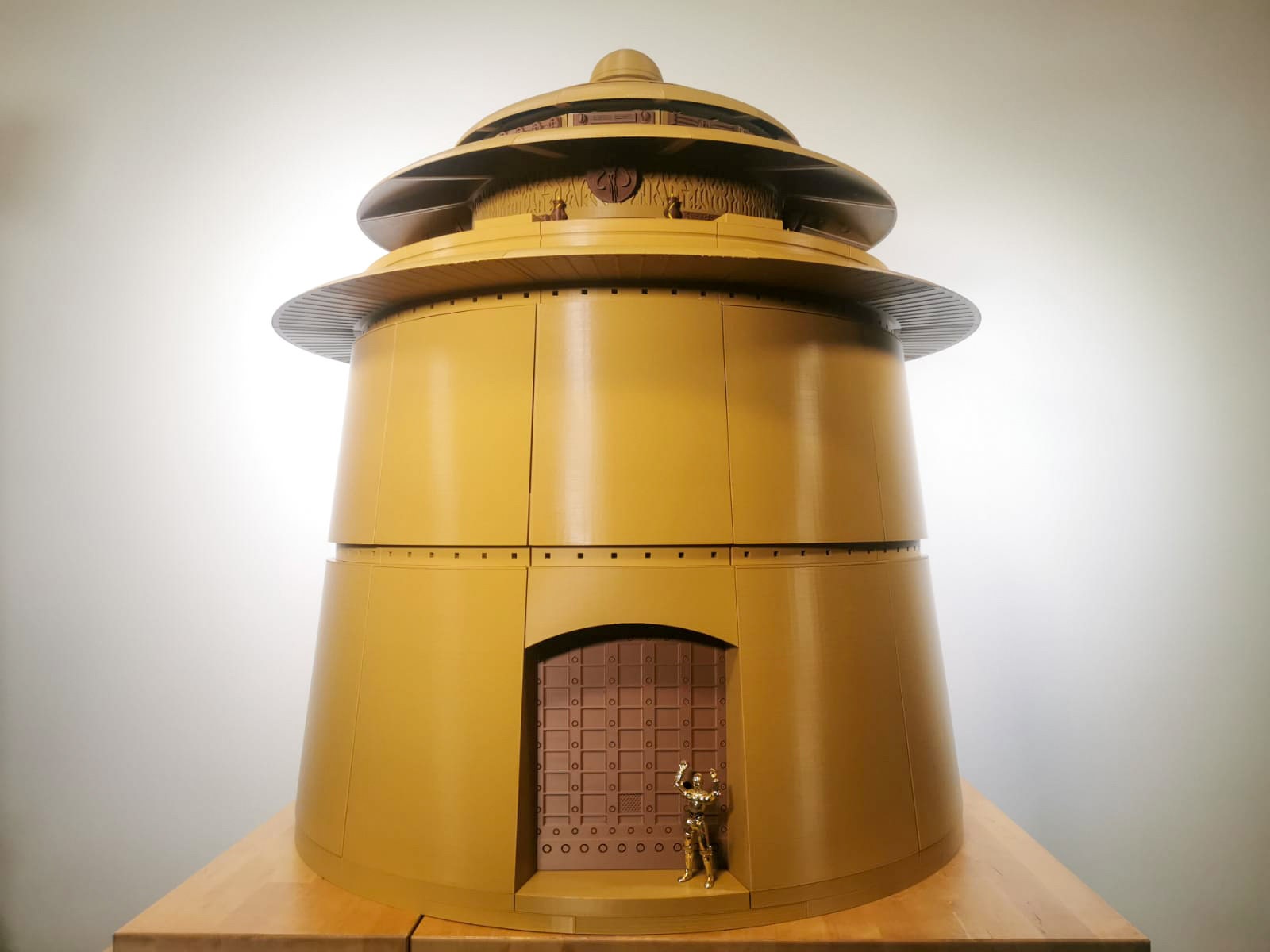 Star Wars Jabba's Palace 3D Printable Playset for 3,75 Inch Action ...