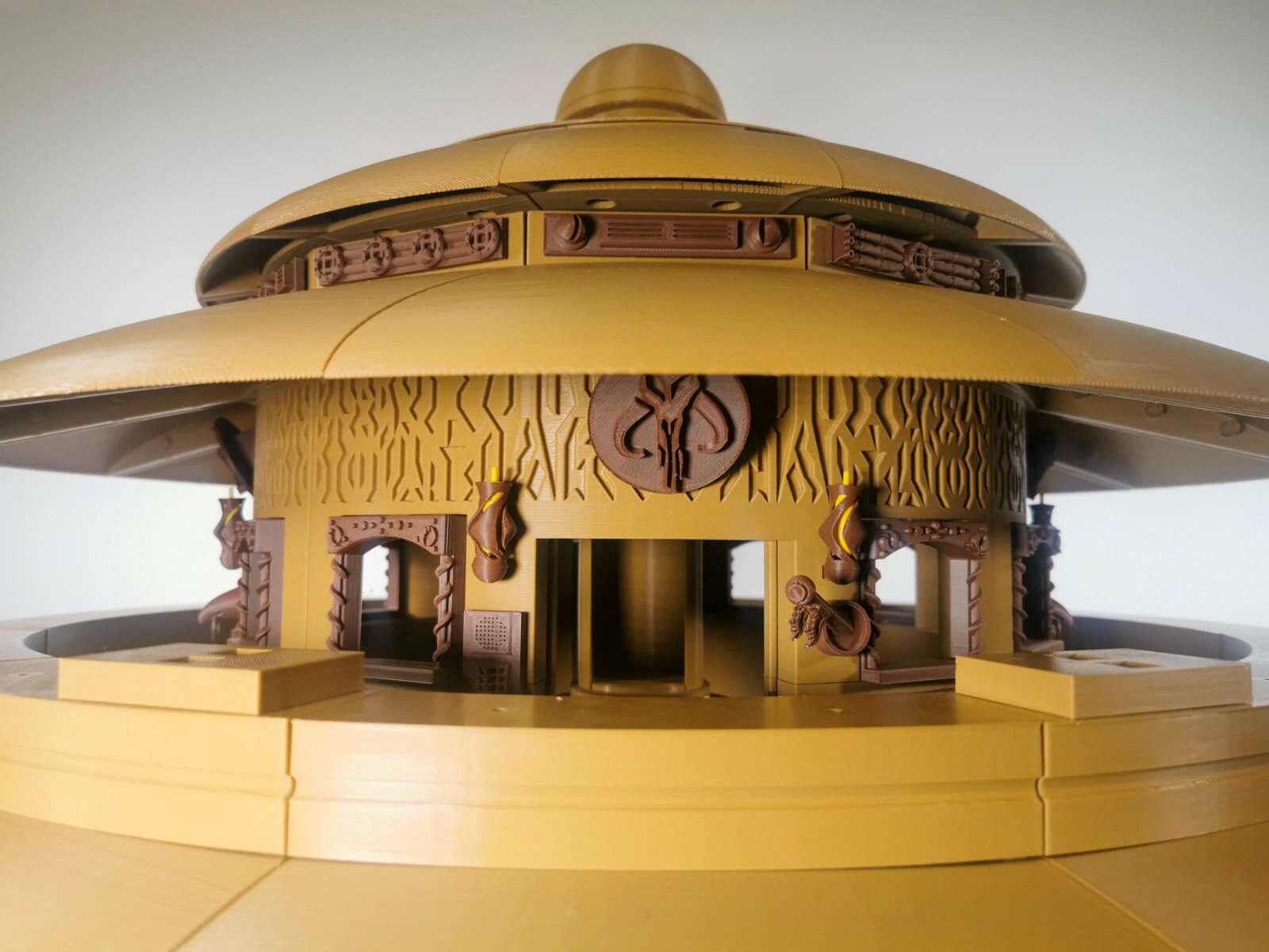 Star Wars Jabba's Palace 3D Printable Playset for 3,75 Inch Action ...