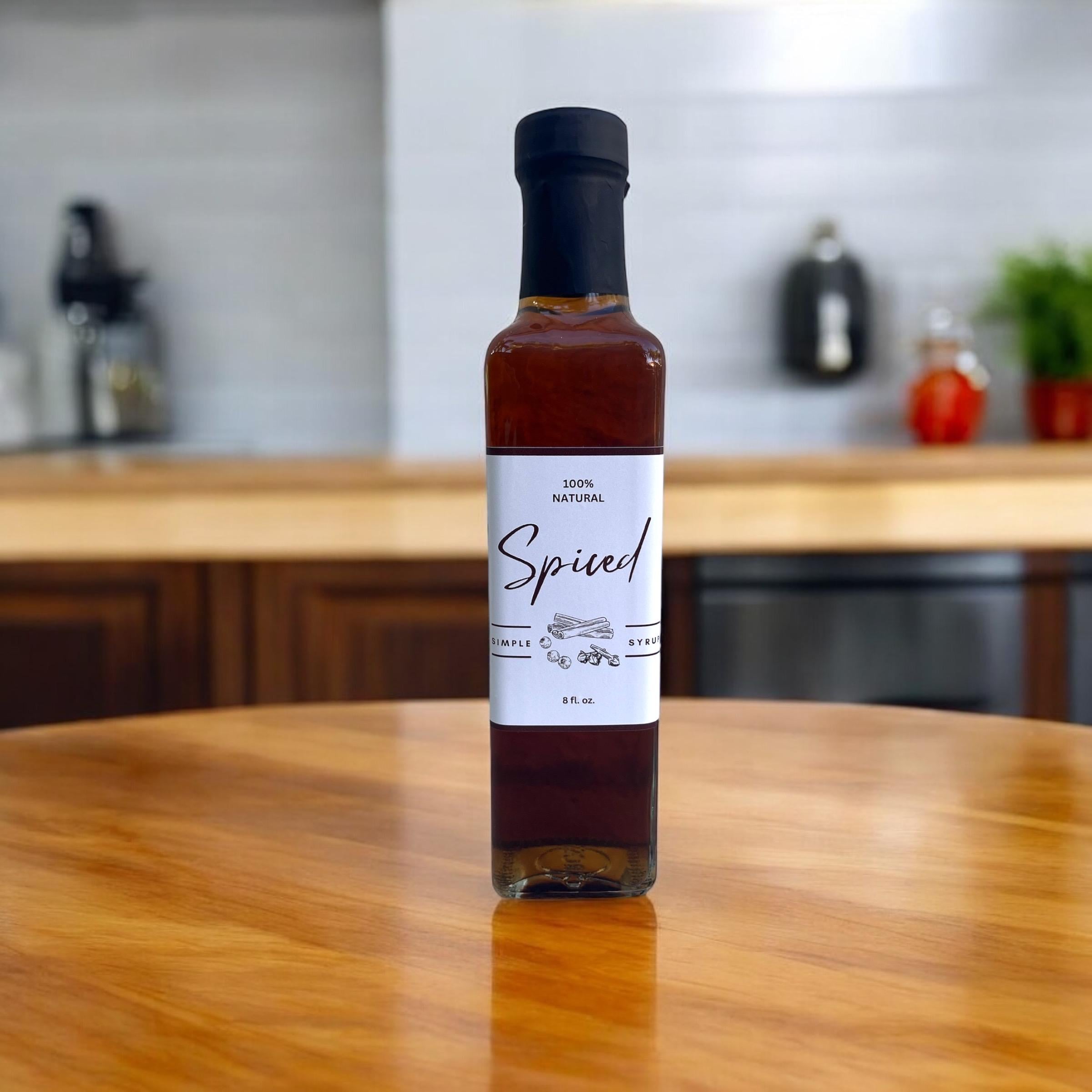 Handcrafted Gourmet Spiced Simple Syrup