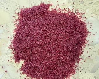 Premium Red Wine Infused Sea Salt by the pound. Gourmet Red Wine Sea Salt