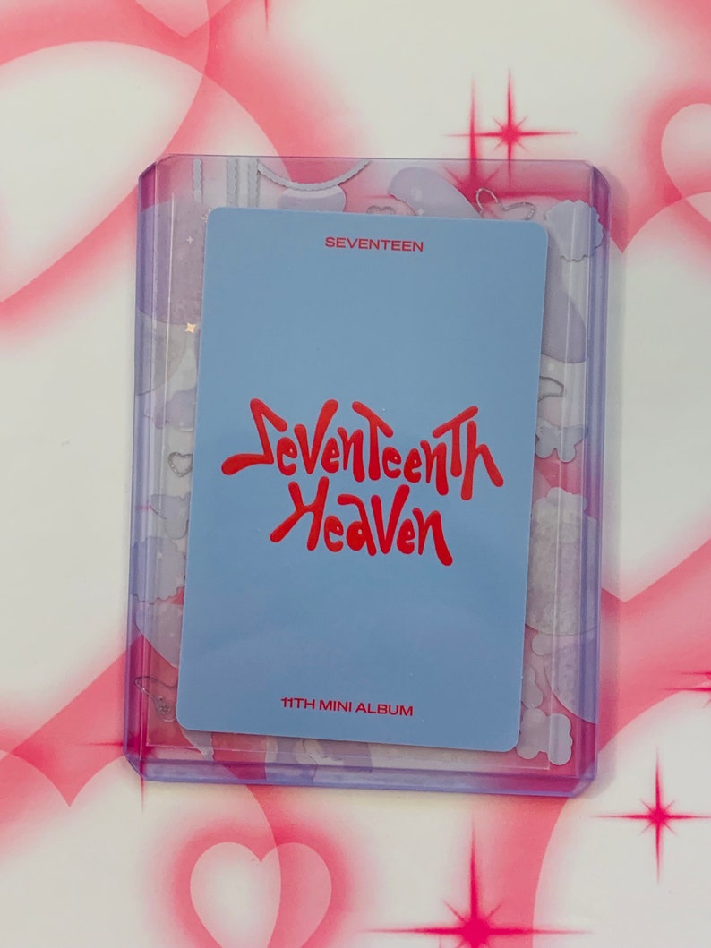 OFFICIAL Seventeen Dino Seventeenth Heaven Pc WITH Decorated Toploader Etsy UK