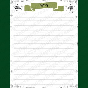 Spider | Dnd 5e Character Sheet, Dungeons and Dragons Stat Sheet, Dnd ...
