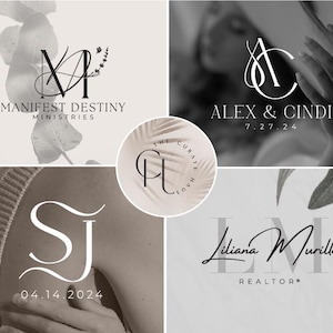 I Will Create Custom Logo Design for Your Business | Professional Logo Maker | Photography Logo | Monogram Logo Design Custom for Business |