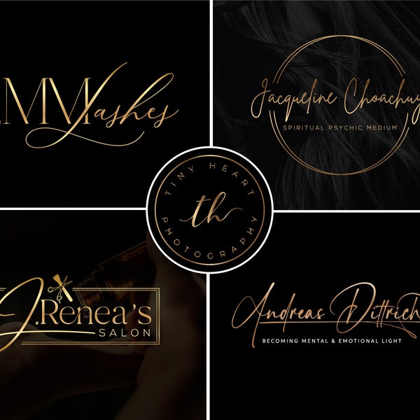 Custom Logo Design, Counseling logo, Boutique logo, Gold logo, Jewelry Logo, Lawyer logo, Beauty logo, Realtor logo , Luxury Logo, Monogram