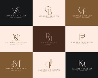 Individuelles Logo-Design, Logo-Erstellung, minimalistisches Logo, Immobilien-Logo, Anfangsbuchstaben-Logo, Monogramm-Logo, Signatur-Logo, Fotografie-Logo