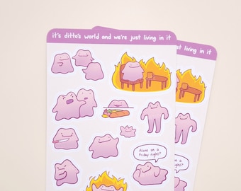 Jelly Meme | Sticker Sheet