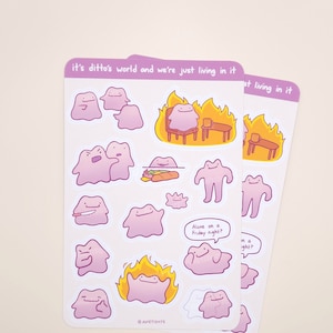 Jelly Meme | Feuille d'autocollants