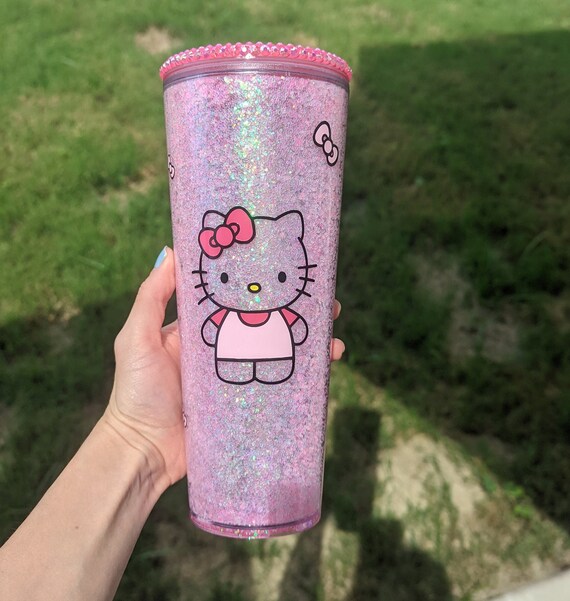 Pink Hello Kitty Polycrylic Tumbler Etsy