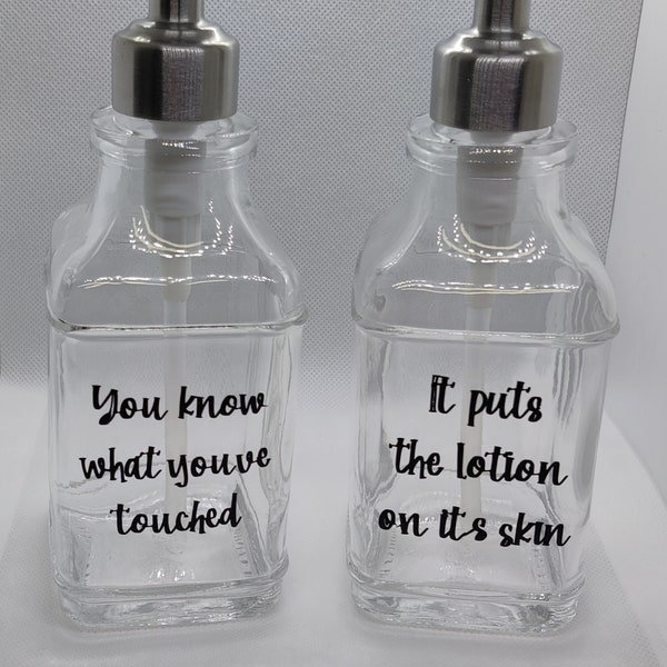 Fun Soap and Lotion Bottles