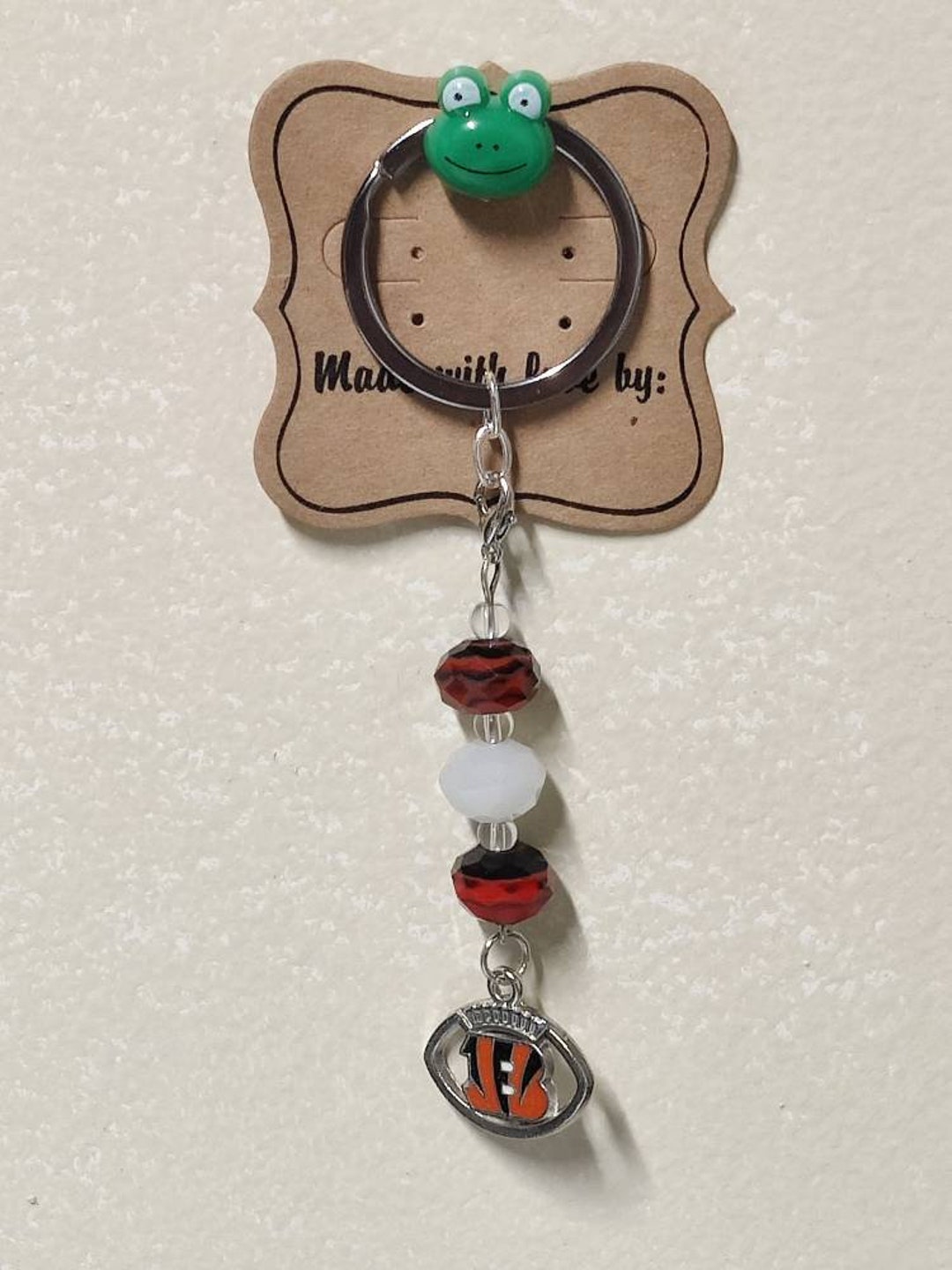 Cincinnati Bengals Keychain Etsy