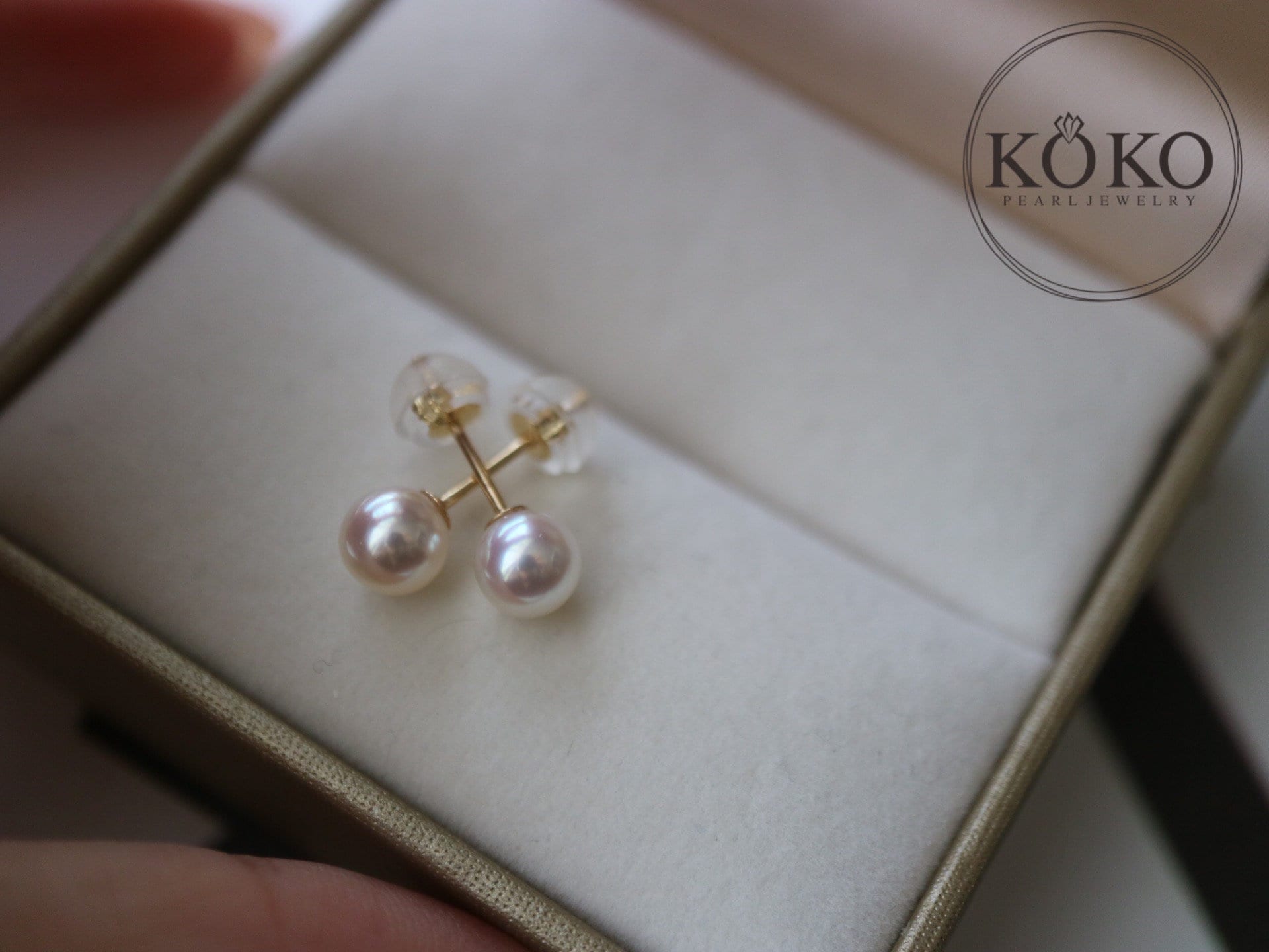 Mikimoto Pearl Earrings - Etsy Israel