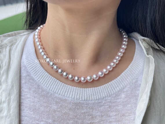 Set Di Gioielli Eleganti Con Collana E Orecchini Di Perle, Braccialetto