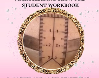 Microshading Brow Map Student Practice Workbook