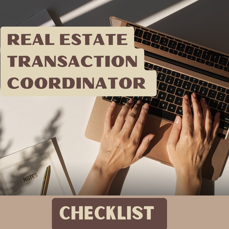 The Real Estate Transaction Coordinator Checklist image 1
