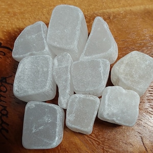 Selenite cube set of 3