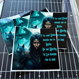 Warrior Queen 2" Sticker