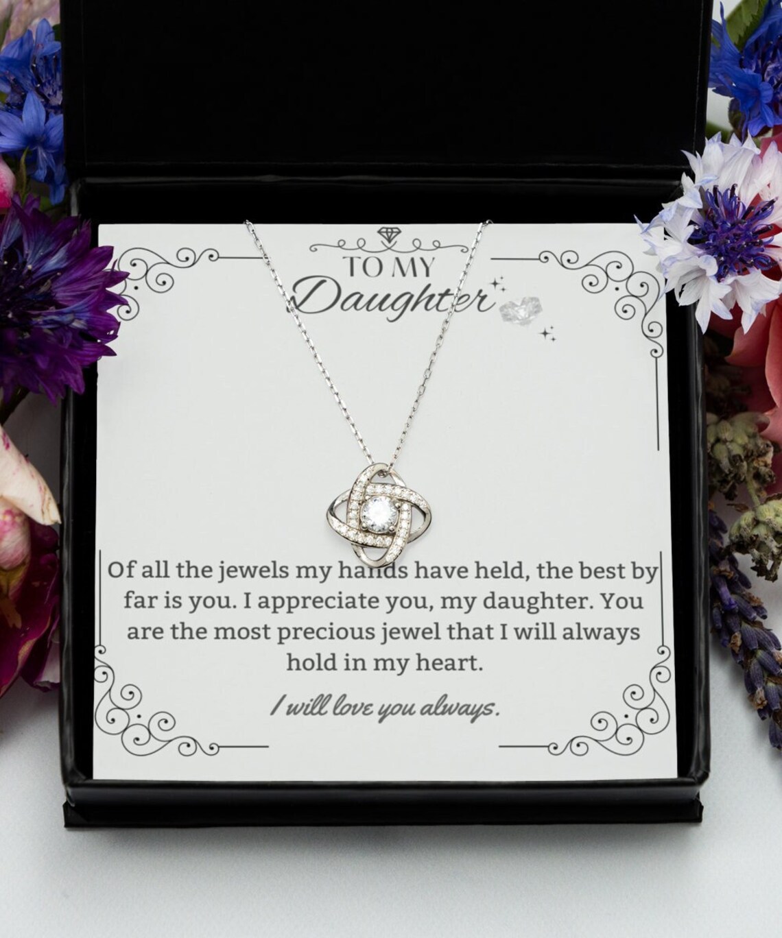 Daughter Necklace to My Daughter Necklace Daughter Necklace Etsy