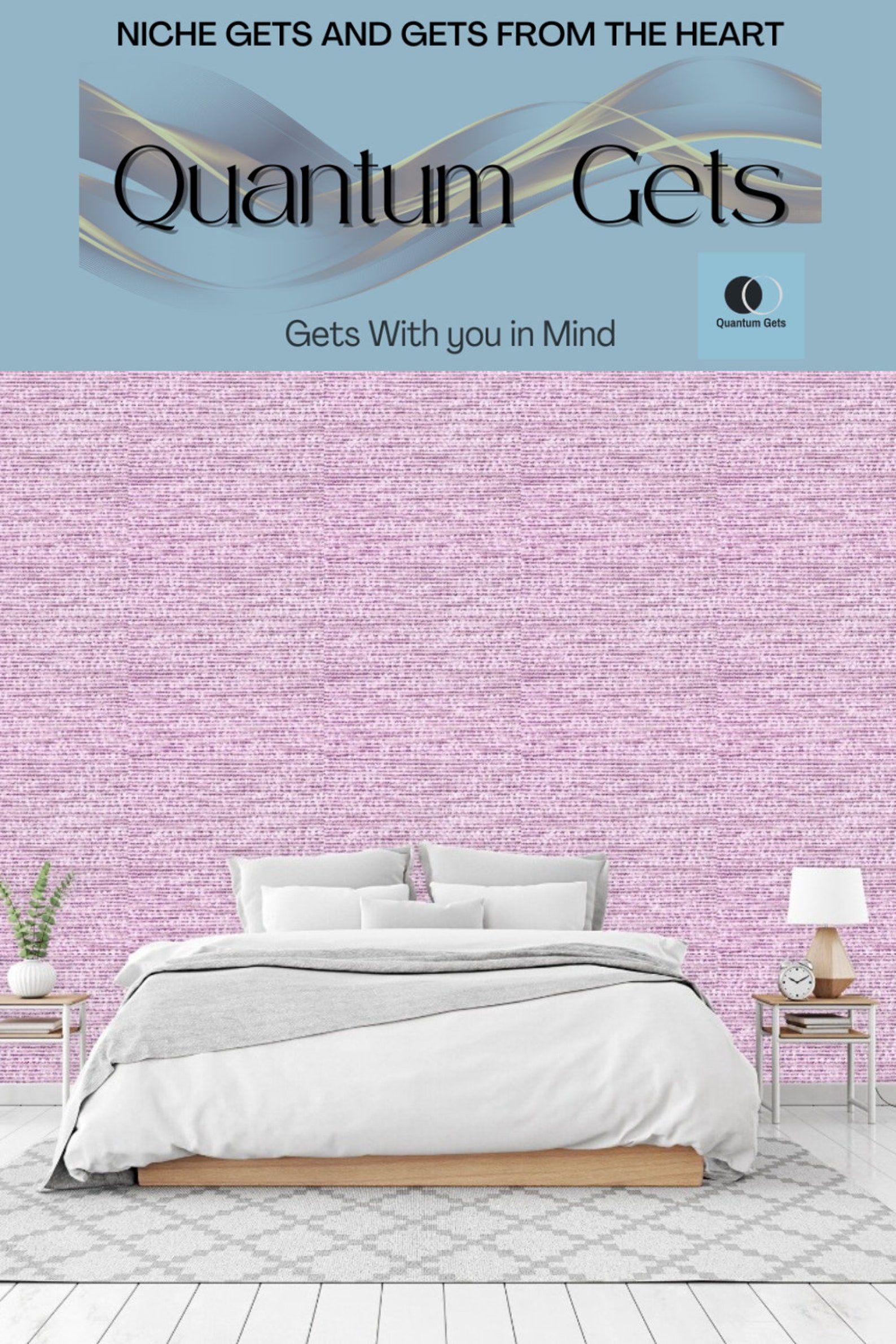 Peel and Stick Wallpaper Wallpaper Panels Lavender Stick and Etsy