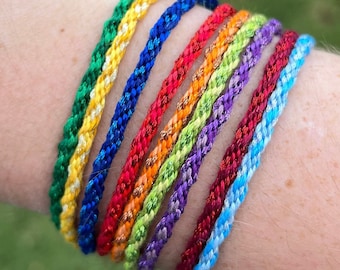 The Gemstone Collection Friendship Bracelets - Customs Available