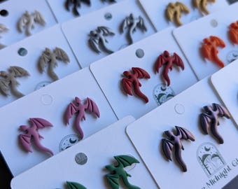 Handmade Dragon Studs, Build Your Own Fantasy Stud Pack