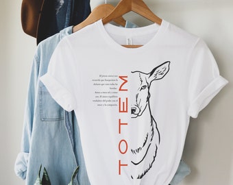 Deer Shirt - Wildlife Shirt - Spirit Guide Shirt - Animal Lover Gift - Animal Lover Shirt - Yoga Shirt - Yoga Gifts - Soft Cotton Shirt