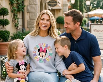 Minnie Mouse Mom Sweatshirt, Retro Mother's Day Gift