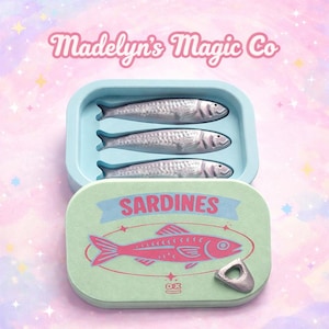 Sardine fidget clicker ~ sensory toy ~ clicker ~ fidget toy ~ clicker toy image 5