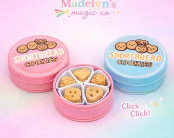 Cookie Tin Clicker – Pocket Fidget Toy | Madelyn’s Magic Co~ clicker toy